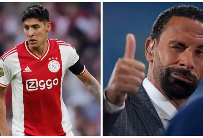 Rio Ferdinand defendió a Edson Álvarez después de las declaraciones de Wesley Sneijder. Rio Ferdinand defendió a Edson Álvarez después de las declaraciones de Wesley Sneijder.
