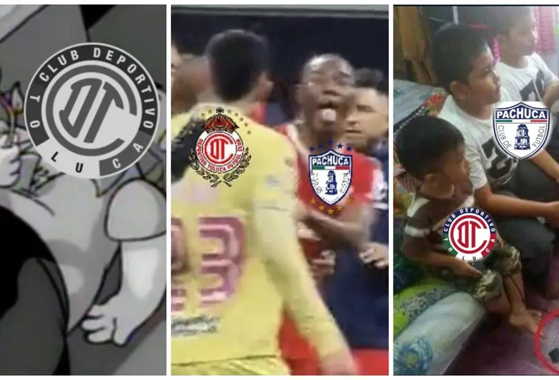 Los memes se hicieron presentes despu&eacute;s de la goleada del Pachuca sobre Toluca.