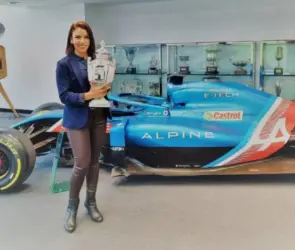 Ella es Dalia Ramos, la mexicana que hace historia en la F1 con el equipo de Alpine