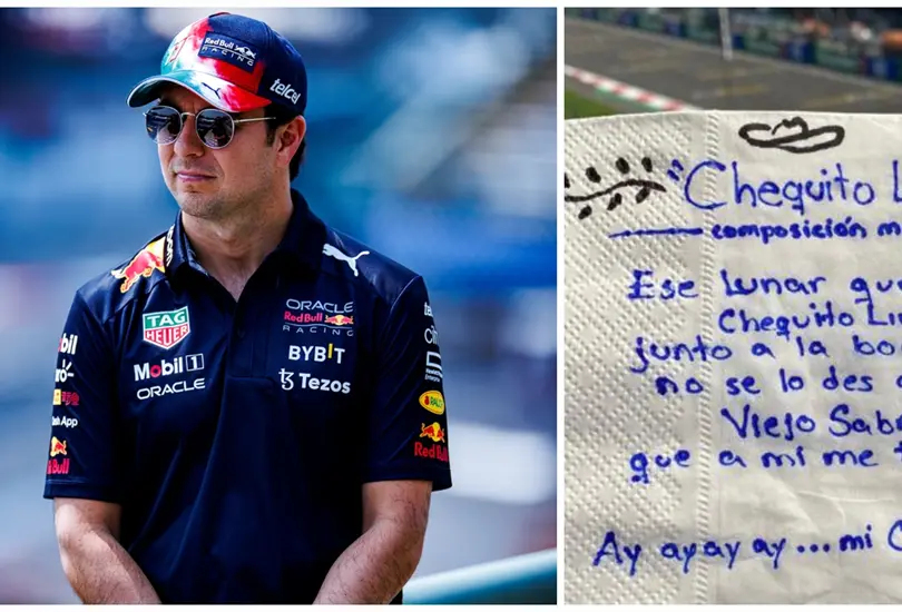 Aficionados apoyar&aacute;n a Checo P&eacute;rez con una canci&oacute;n que le compusieron para el GP de M&eacute;xico.