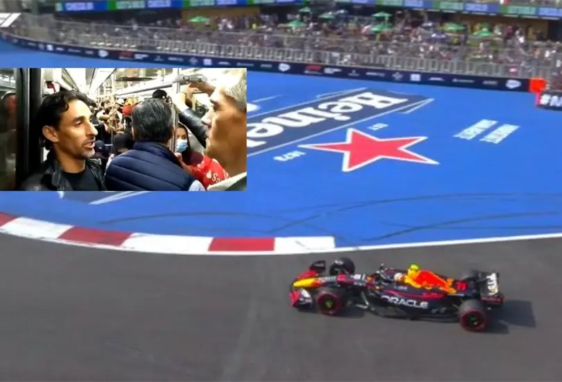 Sergio Checo P&eacute;rez est&aacute; reuniendo a varios famosos en el GP de M&eacute;xico 2022.