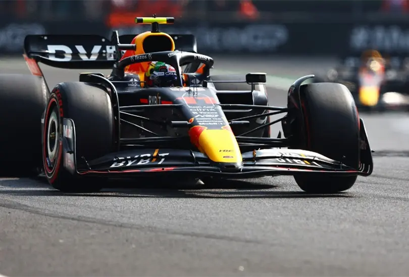 Checo P&eacute;rez qued&oacute; en el top 5 de la qualy del GP de M&eacute;xico