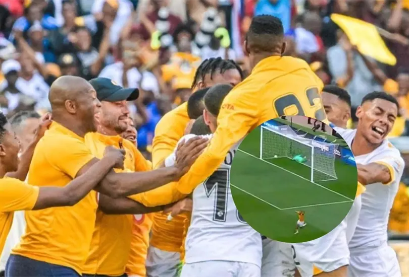 Kaizer Chiefs se llev&oacute; el Cl&aacute;sico de Sud&aacute;frica con un GOLAZO desde media cancha.
