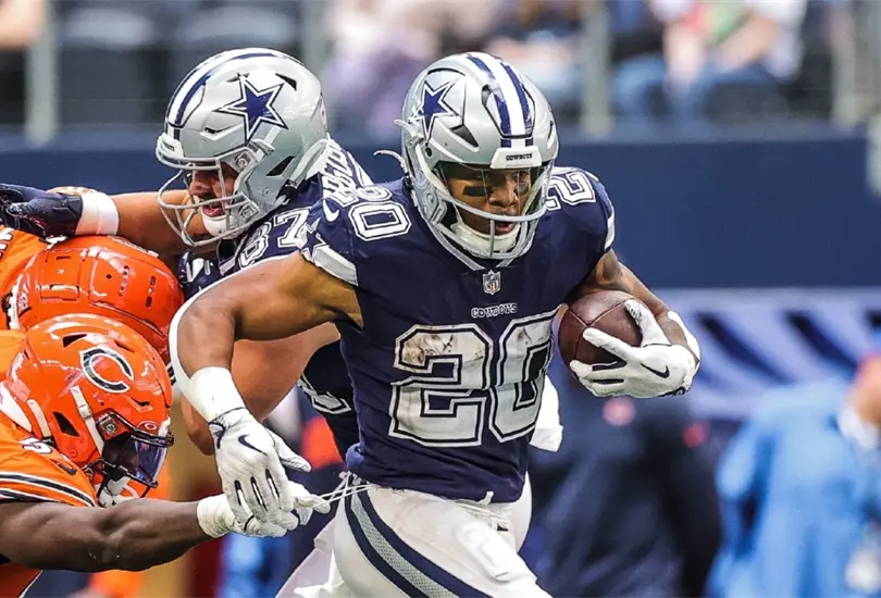 Los Dallas Cowboys vencieron a los Chicago Bears en la semana 8 de la temporada 2022 de la NFL Los Dallas Cowboys vencieron a los Chicago Bears en la semana 8 de la temporada 2022 de la NFL