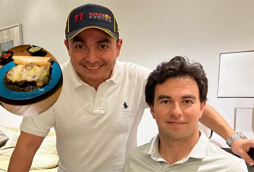 Sergio Checo P&eacute;rez visit&oacute; la famosa taquer&iacute;a que est&aacute; al Sur de la CDMX. 