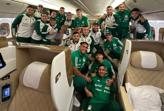 La Selección Mexicana ya viaja a Girona para comenzar su preparación previo a Qatar 2022.