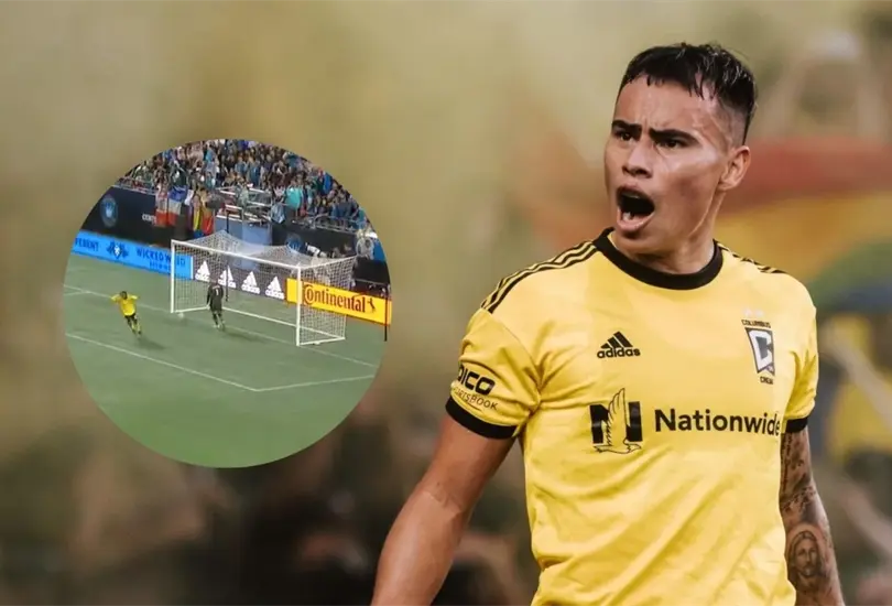 Lucas Zelaray&aacute;n rompi&oacute; la MLS con un golazo desde mediocampo.