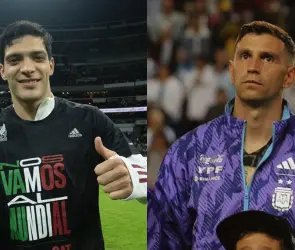 Raúl Jiménez y su advertencia al Dibu Martinez en Qatar 2022