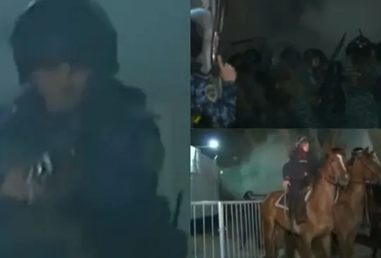 El camarógrafo argentino reveló el motivo por el cual recibió disparos por parte de la policía. El camarógrafo argentino reveló el motivo por el cual recibió disparos por parte de la policía.