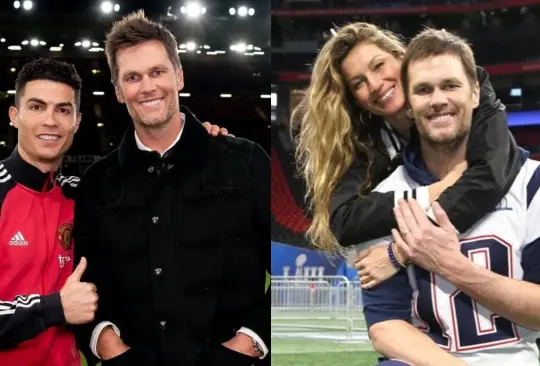 Tom Brady y Cristiano Ronaldo tuvieron un encuentro a principios de año. 