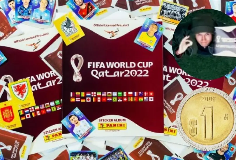 Uno de los influencers grabó la hazaña que logró para poder llenar su álbum Panini del Mundial de Qatar 2022. Uno de los influencers grabó la hazaña que logró para poder llenar su álbum Panini del Mundial de Qatar 2022.