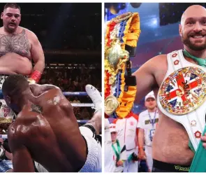 ¿Andy Ruiz vs Tyson Fury? La fotografía que ilusiona a la pelea por el campeonato