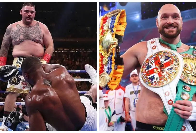 Andy Ruiz subi&oacute; una imagen que invita a pensar que se enfrenatar&aacute; a Tyson Fury por el t&iacute;tulo de peso completo. 