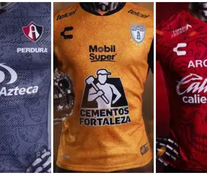 Equipos de México que estrenaron uniformes para conmemorar Día de Muertos