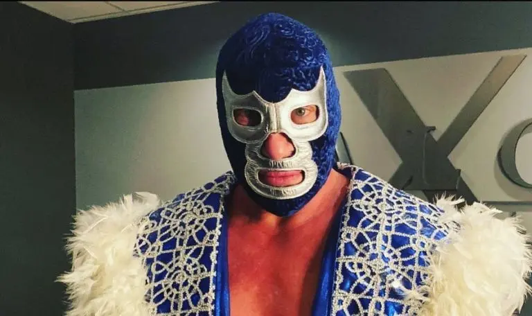 Blue Demon Jr. es uno de los luchadores más famosos de México. (@bluedemonjr)