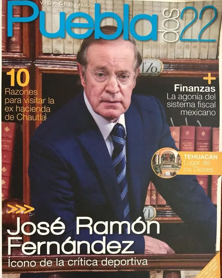 José Ramón es uno de los periodistas más famosos de México. Foto: Instagram @joseramonfernandeza