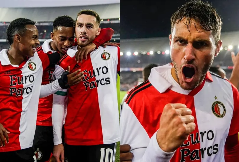 Santiago Giménez fue titular en la goleada del Feyenoord sobre el Excelsior Santiago Giménez fue titular en la goleada del Feyenoord sobre el Excelsior
