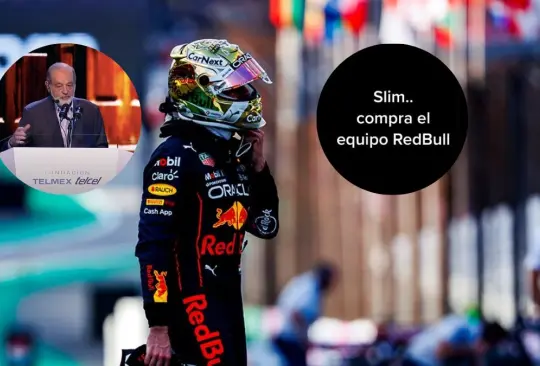 Un aficionado mexicano pidió a Carlos Slim que comprara a Red Bull luego del berrinche de Max Verstappen