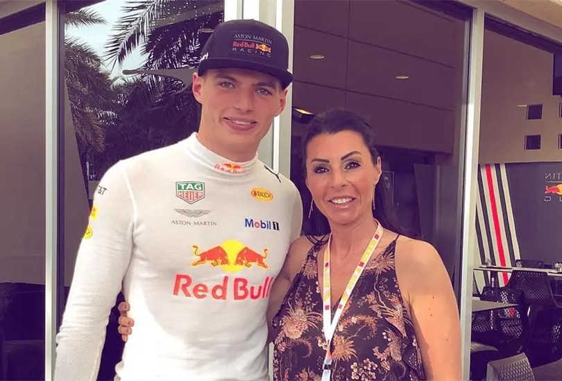 Sophie Kumpen es mam&aacute; de Max Verstappen