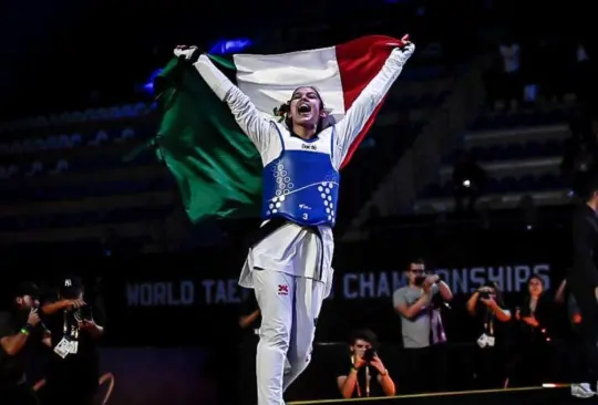 Leslie Soltero hizo historia tras ganar la quinta medalla de oro en un mundial de Taekwondo para el país.