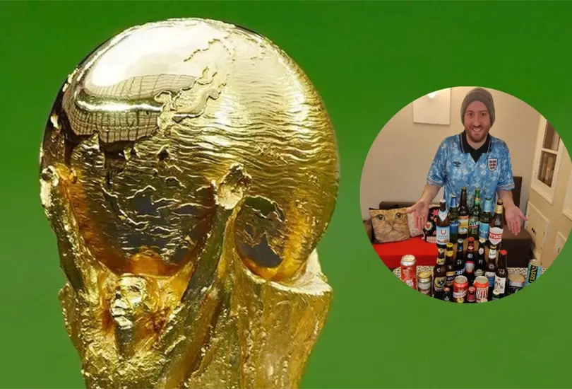 Un aficionado cre&oacute; el Mundial de Cervezas