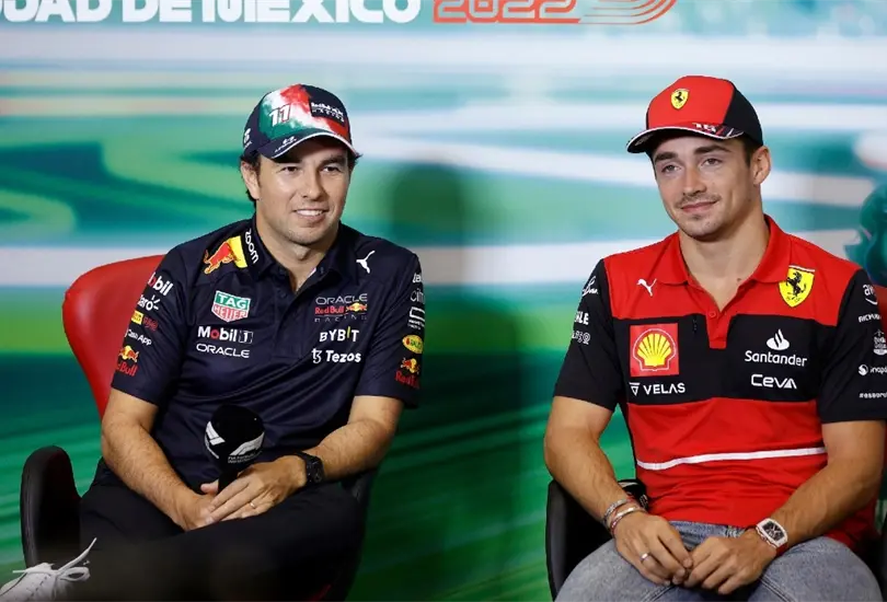 Checo P&eacute;rez y Charles Leclerc est&aacute;n en la b&uacute;squeda de ser subcampeones de la F1