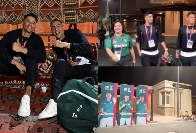 La Selecci&oacute;n Mexicana ya concentra en sus lujosas habitaciones para Qatar 2022.