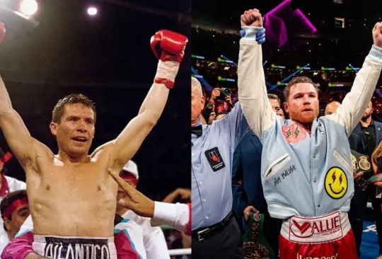 Julio César Chávez y Saúl Canelo Álvarez se posicionaron como las grandes figuras del boxeo en su respectiva época.