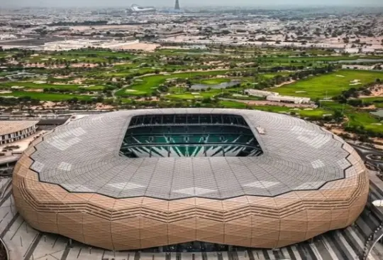 El Education City Stadium, uno de los más adecuados para la regulación de temperatura en Qatar. El Education City Stadium, uno de los más adecuados para la regulación de temperatura en Qatar.