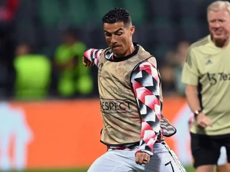 Cristiano Ronaldo en una ocasión fue suspendido por su berrinche en el Manchester United vs Tottenham - Archivo Referee