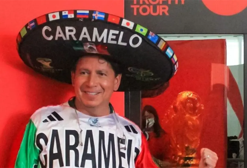 Caramelo revel&oacute; c&oacute;mo le hace para poder seguir a la Selecci&oacute;n Mexicana en todo el mundo.