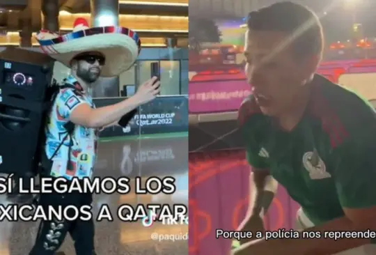 Aficionados mexicanos ya rompen reglas en Qatar.