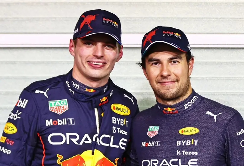 Sergio Pérez y Max Verstappen hicieron el 1-2 para el GP de Abu Dhabi. Sergio Pérez y Max Verstappen hicieron el 1-2 para el GP de Abu Dhabi.