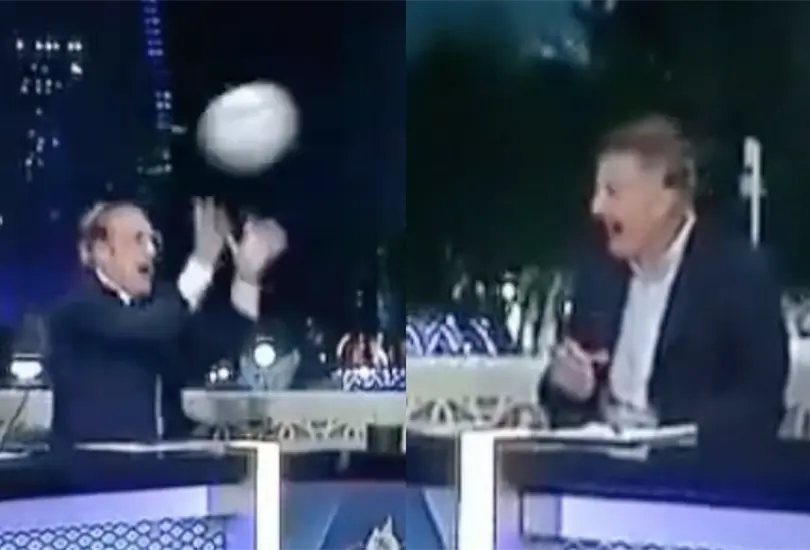 El Profe Osorio se ri&oacute; del balonazo de Faitelson a Jos&eacute; Ram&oacute;n Fern&aacute;ndez.