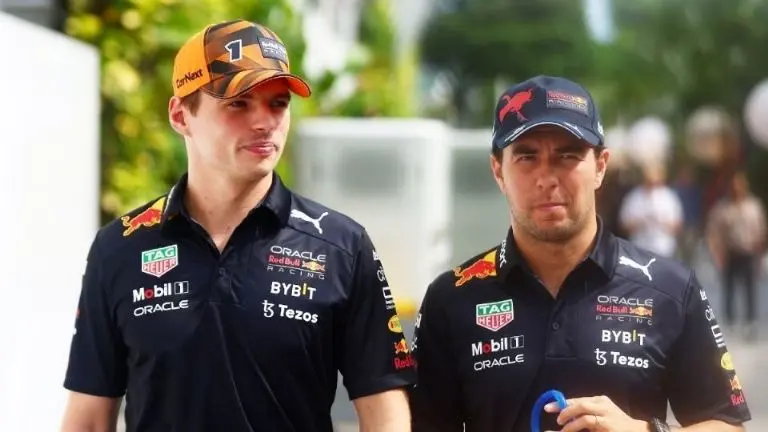 Checo Pérez y Max Verstappen lograron el 1-2 para Red Bull. Foto: Archivo Referee.