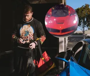 Los gustos millonarios de ´Canelo´: ¿cuánto cuesta el Ferrari en el que se pasea por Jalisco?