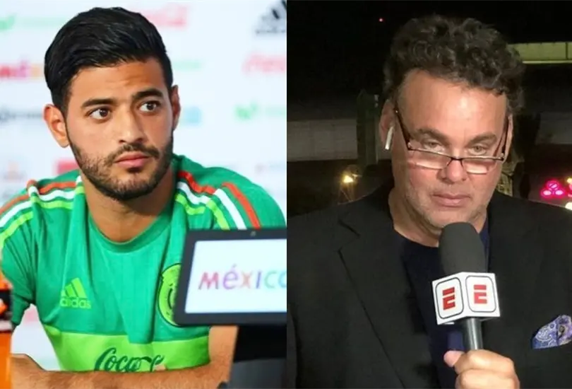 Carlos Vela le respondi&oacute; de manera contundente a David Faitelson, panelista de ESPN.