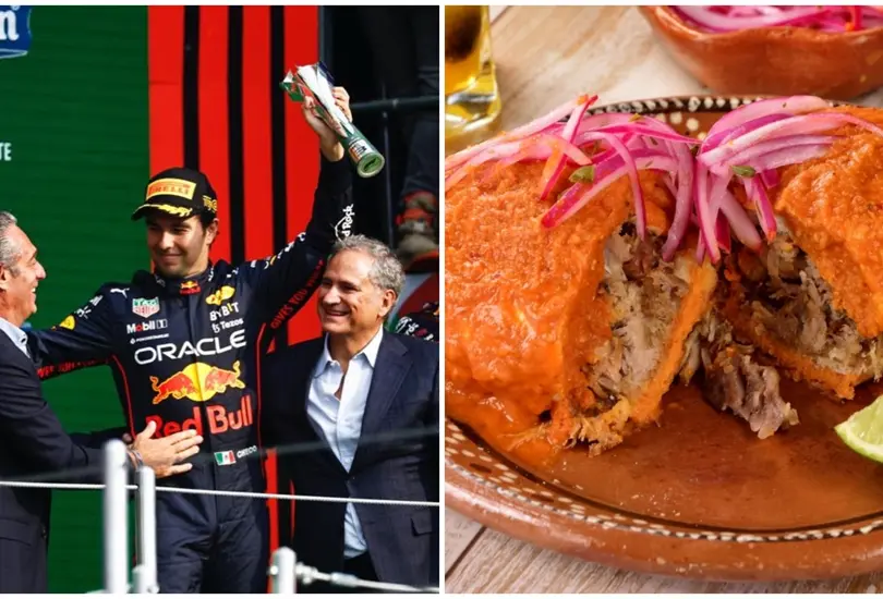 Checo P&eacute;rez pagar&aacute; m&aacute;s de 18 mil tortas ahogadas si no consigue el subcampeonato de la F1 tras apuesta. 