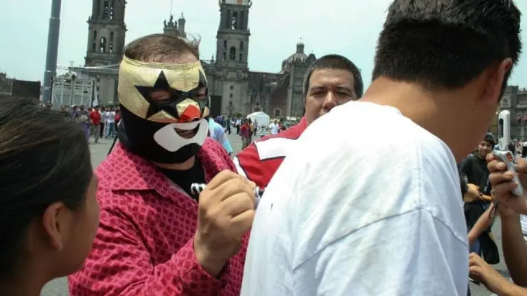 Super Muñeco era uno de los luchadores más querido en el país. Foto: Archivo Referee.