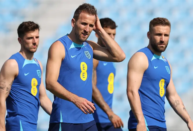Inglaterra será la primera selección en protestar públicamente en Qatar 2022. Inglaterra será la primera selección en protestar públicamente en Qatar 2022.