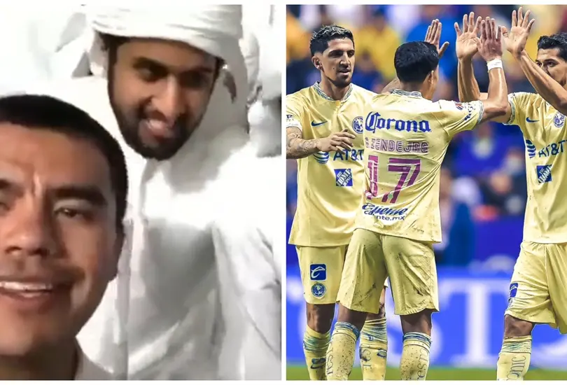Aficionado mexicano ense&ntilde;&oacute; a los qatar&iacute;es a insultar al Am&eacute;rica en tierras mundialistas.