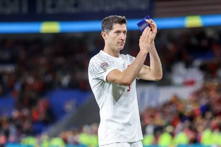 Robert Lewandowski busca dejar un legado con Polonia. (@laczynaspilka)