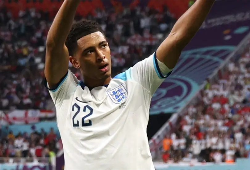 Jude Bellingham anotó 1 de los 6 goles de Inglaterra vs Irán Jude Bellingham anotó 1 de los 6 goles de Inglaterra vs Irán