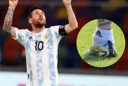 Messi puso en shock al mundo tras revelarse una imagen de una posible lesión en el tobillo.