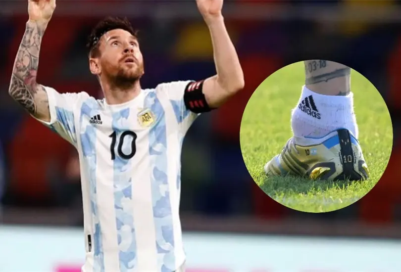 Messi puso en shock al mundo tras revelarse una imagen de una posible lesi&oacute;n en el tobillo.