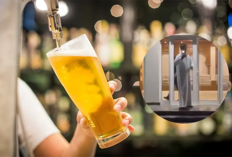 Aficionados en Qatar buscaban cerveza y terminaron en la mansi&oacute;n de un jeque.