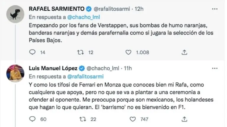 'Chacho' dio su punto de vista.