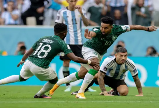 Salem Al Dawsari terminó siendo el gran héroe de Arabia tras anotar un golazo frente a Argentina (Foto: @SaudiNT)