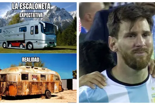 Argentina cayó en su debut en Qatar 2022 y los memes no se hicieron esperar (Foto: Especial)