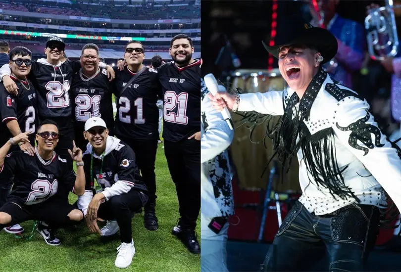 Grupo Firme no fue bienvenido en el Estadio Azteca en el juego de l NFL. Grupo Firme no fue bienvenido en el Estadio Azteca en el juego de l NFL.
